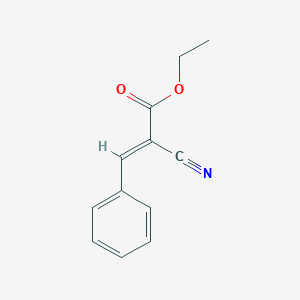molecular formula C12H11NO2 B146910 苯亚甲基氰基乙酸乙酯 CAS No. 2169-69-9