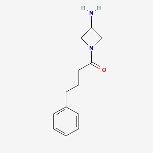 1-(3-Aminoazetidin-1-yl)-4-phenylbutan-1-one