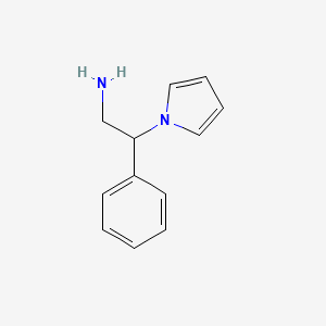 2-phenyl-2-(1H-pyrrol-1-yl)ethan-1-amine