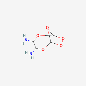 2,5,7,8,9-Pentaoxabicyclo[4.2.1]nonane-3,4-diamine