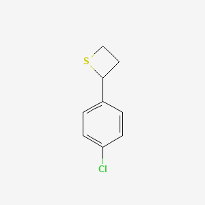 2-(4-Chlorophenyl)thietane