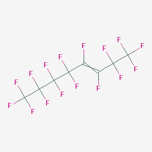 1,1,1,2,2,3,4,5,5,6,6,7,7,8,8,8-Hexadecafluorooct-3-ene