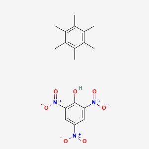 1,2,3,4,5,6-Hexamethylbenzene;2,4,6-trinitrophenol