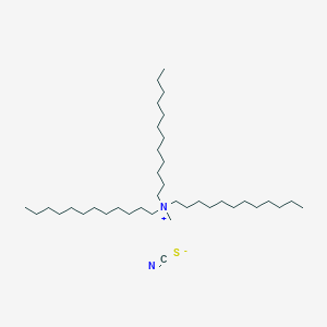 N,N-Didodecyl-N-methyldodecan-1-aminium thiocyanate