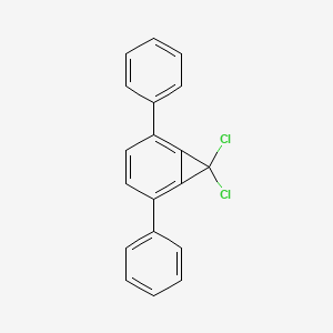 Bicyclo[4.1.0]hepta-1,3,5-triene, 7,7-dichloro-2,5-diphenyl-