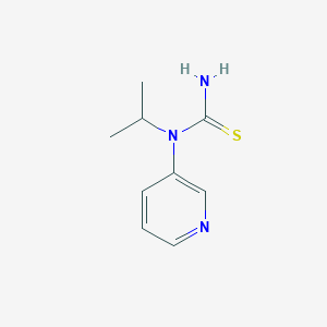 N-Propan-2-yl-N-pyridin-3-ylthiourea