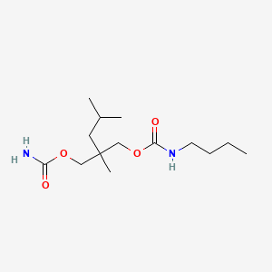 2-Isobutyl-2-methyl-1,3-propanediol butylcarbamate carbamate