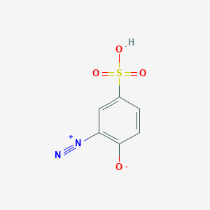 2-Diazonio-4-sulfophenolate