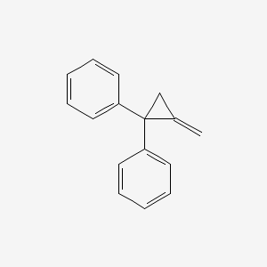 Benzene, (2-methylene-1-phenylcyclopropyl)-