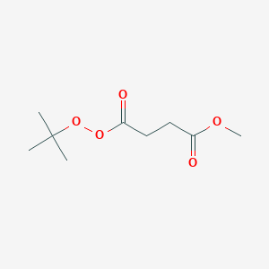 Butaneperoxoic acid, 4-methoxy-4-oxo-, 1,1-dimethylethyl ester