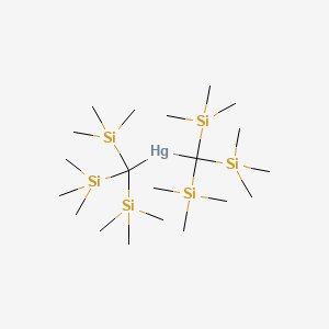 Bis[tris(trimethylsilyl)methyl]mercury