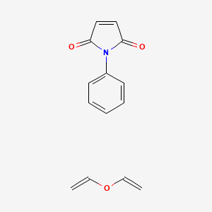 Ethenoxyethene;1-phenylpyrrole-2,5-dione