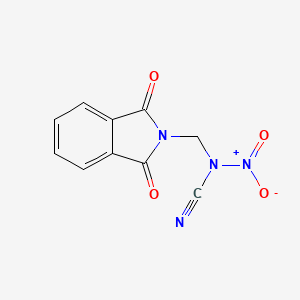 Phthalimide, N-((cyanonitroamino)methyl)-