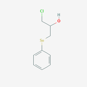 2-Propanol, 1-chloro-3-(phenylseleno)-