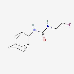 1-(2-Fluoroethyl)-3-tricyclo[3.3.1.13,7]dec-2-ylurea