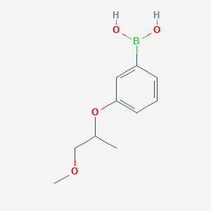 {3-[(1-Methoxypropan-2-yl)oxy]phenyl}boronic acid