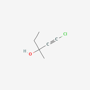 1-Chloro-3-methyl-1-pentyn-3-ol