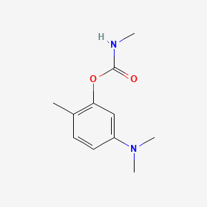 [5-(dimethylamino)-2-methylphenyl] N-methylcarbamate