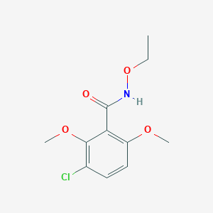 3-Chloro-N-ethoxy-2,6-dimethoxybenzamide