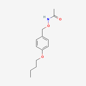 N-((p-Butoxybenzyl)oxy)acetamide