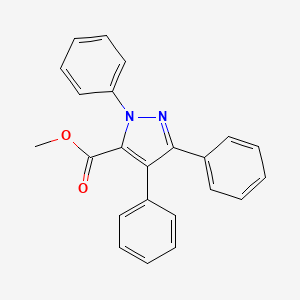 Methyl 1,3,4-triphenyl-1H-pyrazole-5-carboxylate