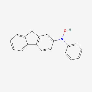 Hydroxylamine, N-(2-fluorenyl)-N-phenyl-