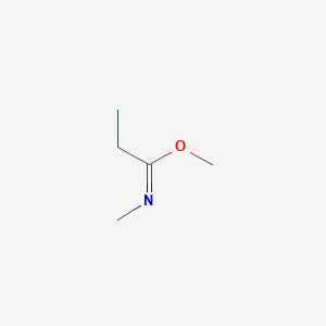 Methyl (1E)-N-methylpropanimidate