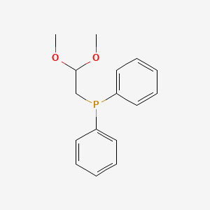 (2,2-Dimethoxyethyl)(diphenyl)phosphane