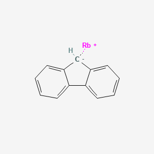 9H-fluoren-9-ide;rubidium(1+)