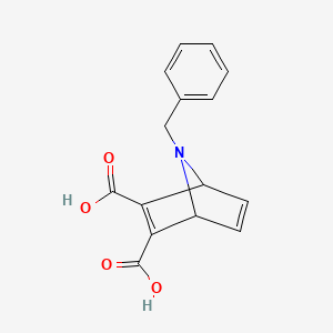 7-Benzyl-7-azabicyclo[2.2.1]hepta-2,5-diene-2,3-dicarboxylic acid