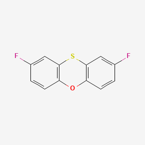 molecular formula C12H6F2OS B14692253 Phenoxathiin, 2,8-difluoro- CAS No. 25465-14-9