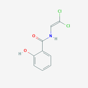 N-(2,2-Dichloroethenyl)-2-hydroxybenzamide