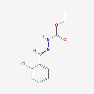 ethyl N-[(2-chlorophenyl)methylideneamino]carbamate