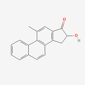 15,16-Dihydro-16-hydroxy-11-methylcyclopenta(a)phenanthren-17-one