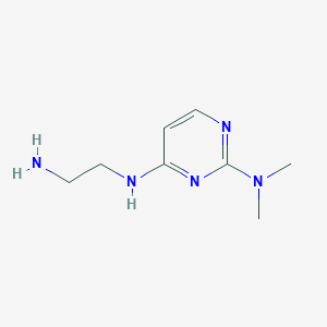 N4-(2-aminoethyl)-N2,N2-dimethylpyrimidine-2,4-diamine
