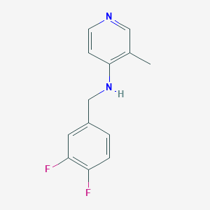 N-[(3,4-difluorophenyl)methyl]-3-methylpyridin-4-amine