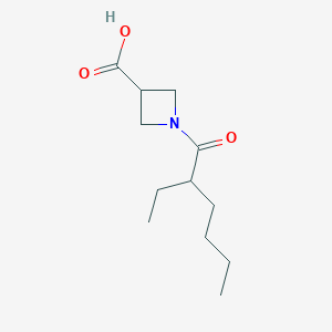 1-(2-Ethylhexanoyl)azetidine-3-carboxylic acid