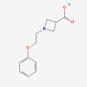 1-(2-Phenoxyethyl)azetidine-3-carboxylic acid