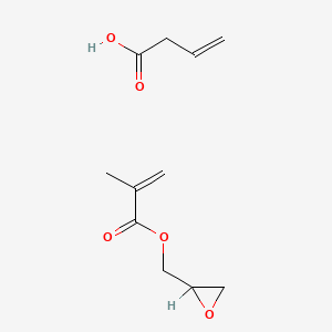 But-3-enoic acid;oxiran-2-ylmethyl 2-methylprop-2-enoate