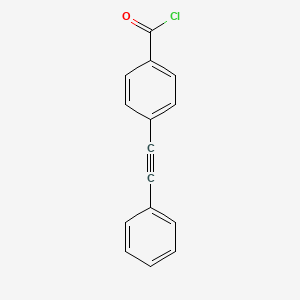 Benzoyl chloride, 4-(phenylethynyl)-