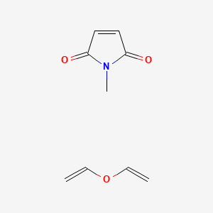 Ethenoxyethene;1-methylpyrrole-2,5-dione