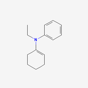 N-(Cyclohex-1-en-1-yl)-N-ethylaniline