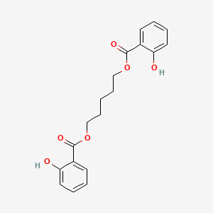 Pentane-1,5-diyl bis(2-hydroxybenzoate)