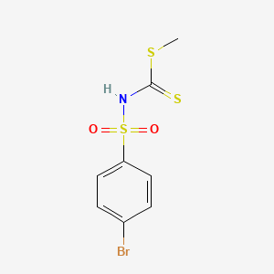 Methyl (4-bromobenzene-1-sulfonyl)carbamodithioate