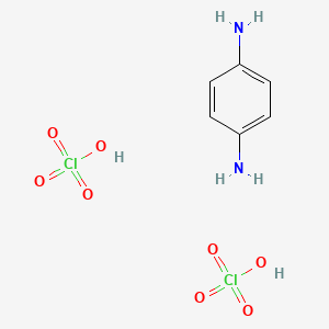 Benzene-1,4-diamine;perchloric acid