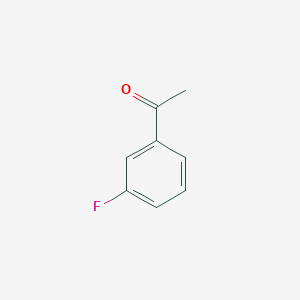 molecular formula C8H7FO B146931 3'-氟代苯乙酮 CAS No. 455-36-7