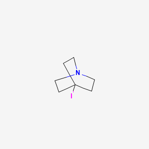 1-Azabicyclo(2.2.2)octane, 4-iodo-