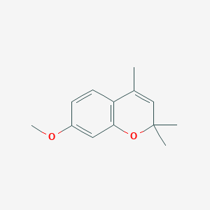 2H-1-Benzopyran, 7-methoxy-2,2,4-trimethyl-