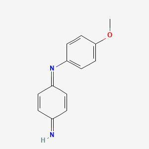 N~1~-(4-Methoxyphenyl)cyclohexa-2,5-diene-1,4-diimine