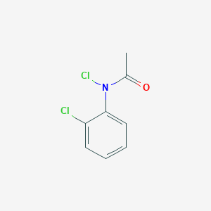 N-Chloro-N-(2-chlorophenyl)acetamide